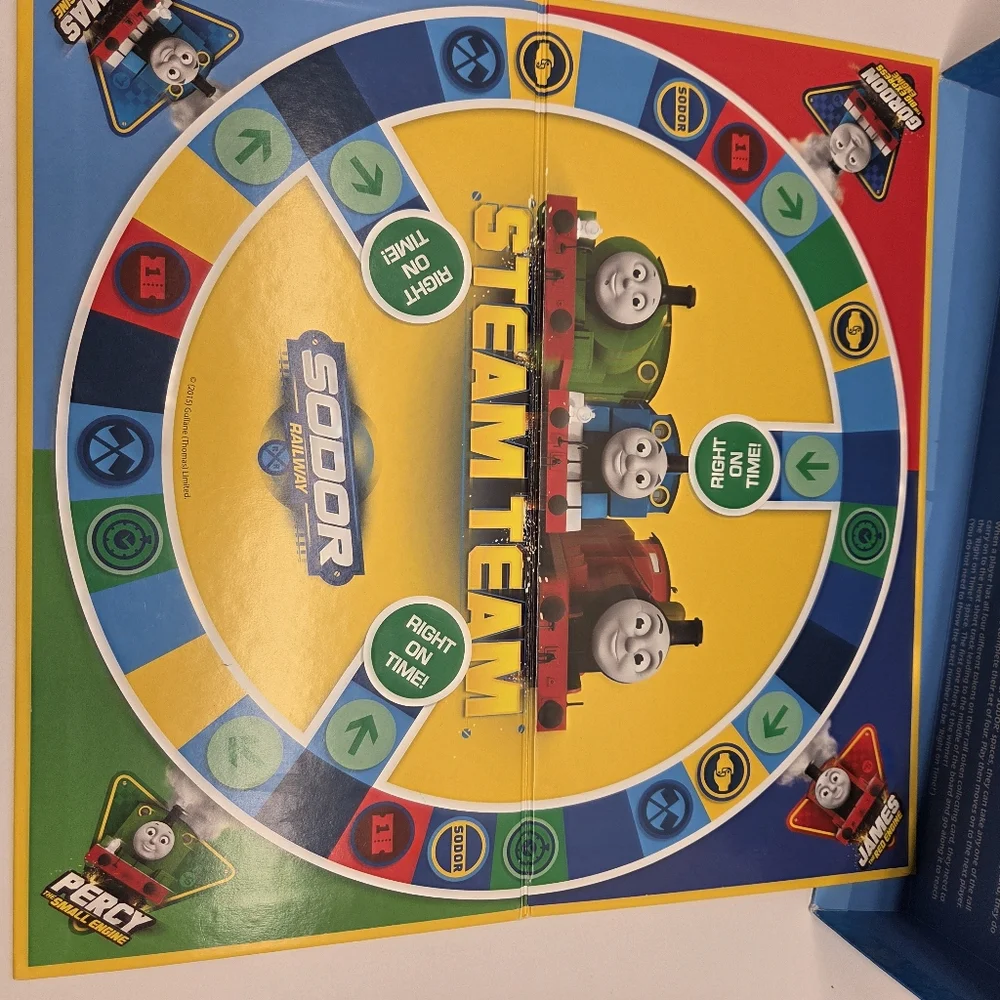 Thomas & Friends Box Of Games Made For M&S Kids 2015 - Picture 9 of 13